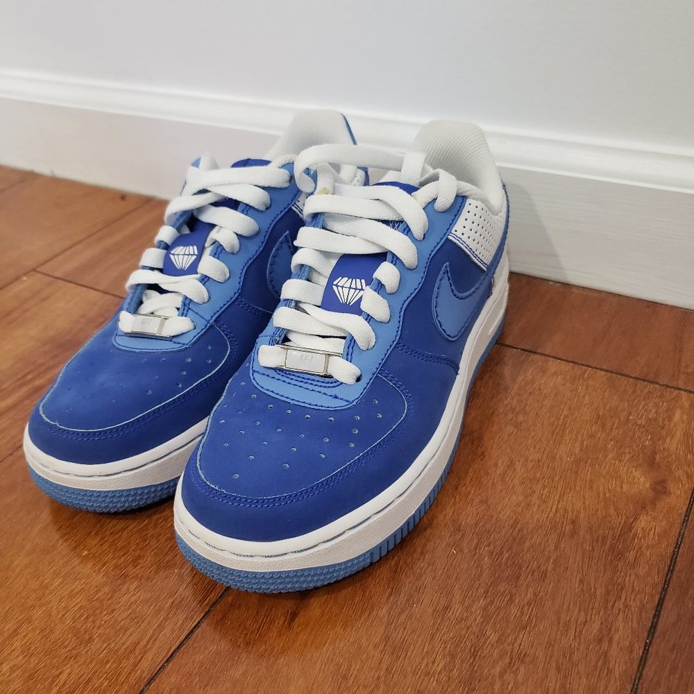 Nike Air Force XXV Low Top Blue Diamond (BLUE)